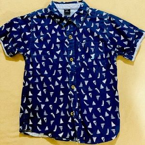 Nautica Short Sleeve Oxford Shirt